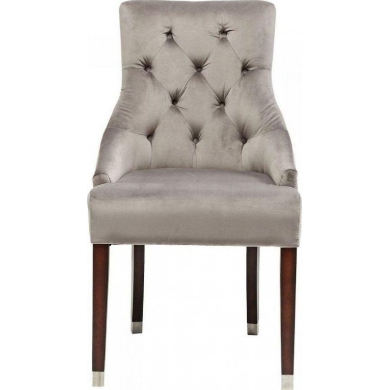 Chair Prince Velvet Grey